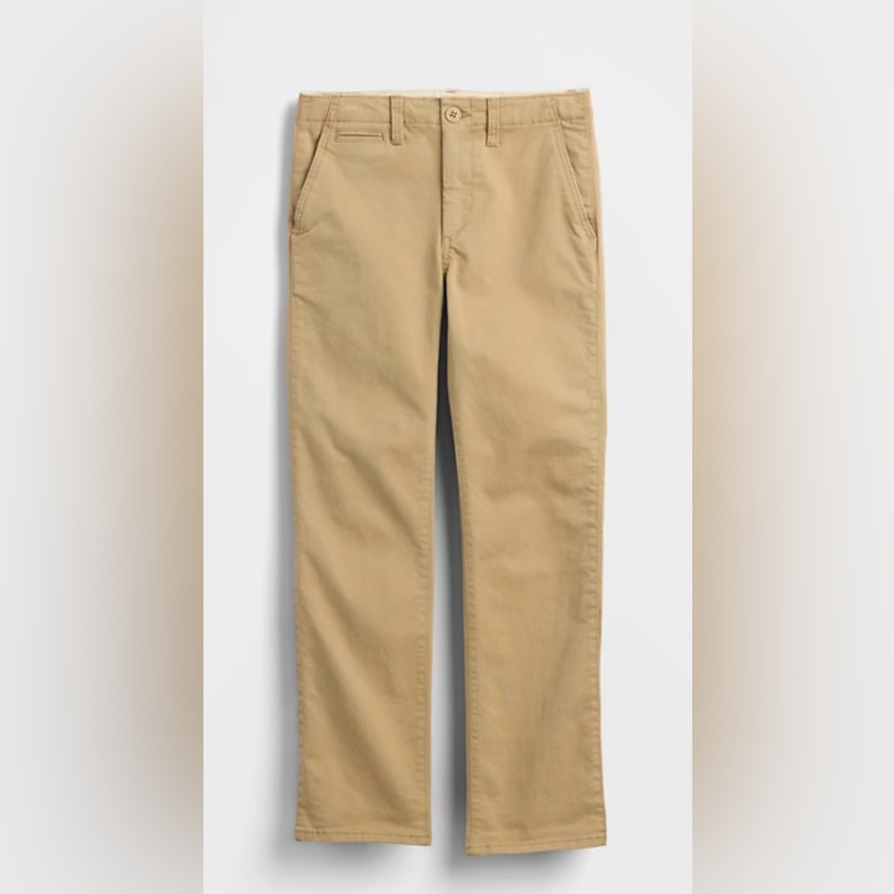 Gapkids Kids Uniform Straight-Fit Stretch Khakis